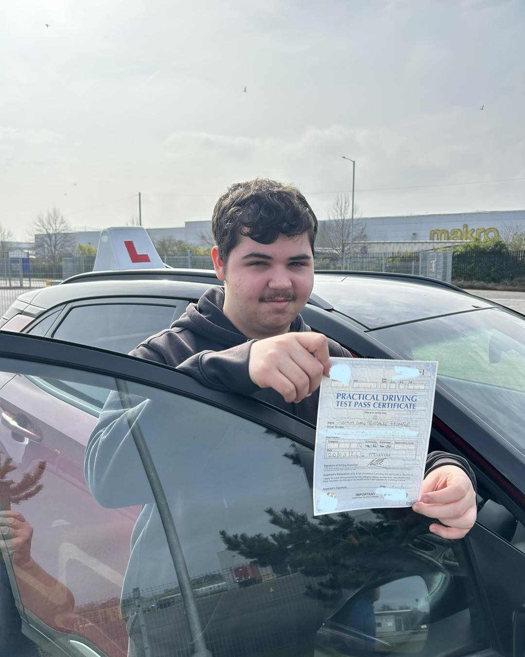 Driving test pass