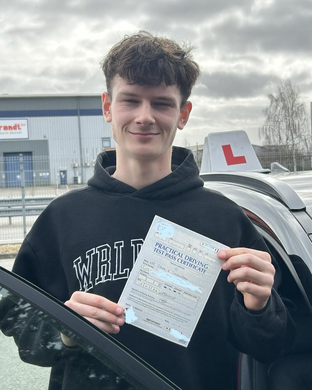 Driving test pass