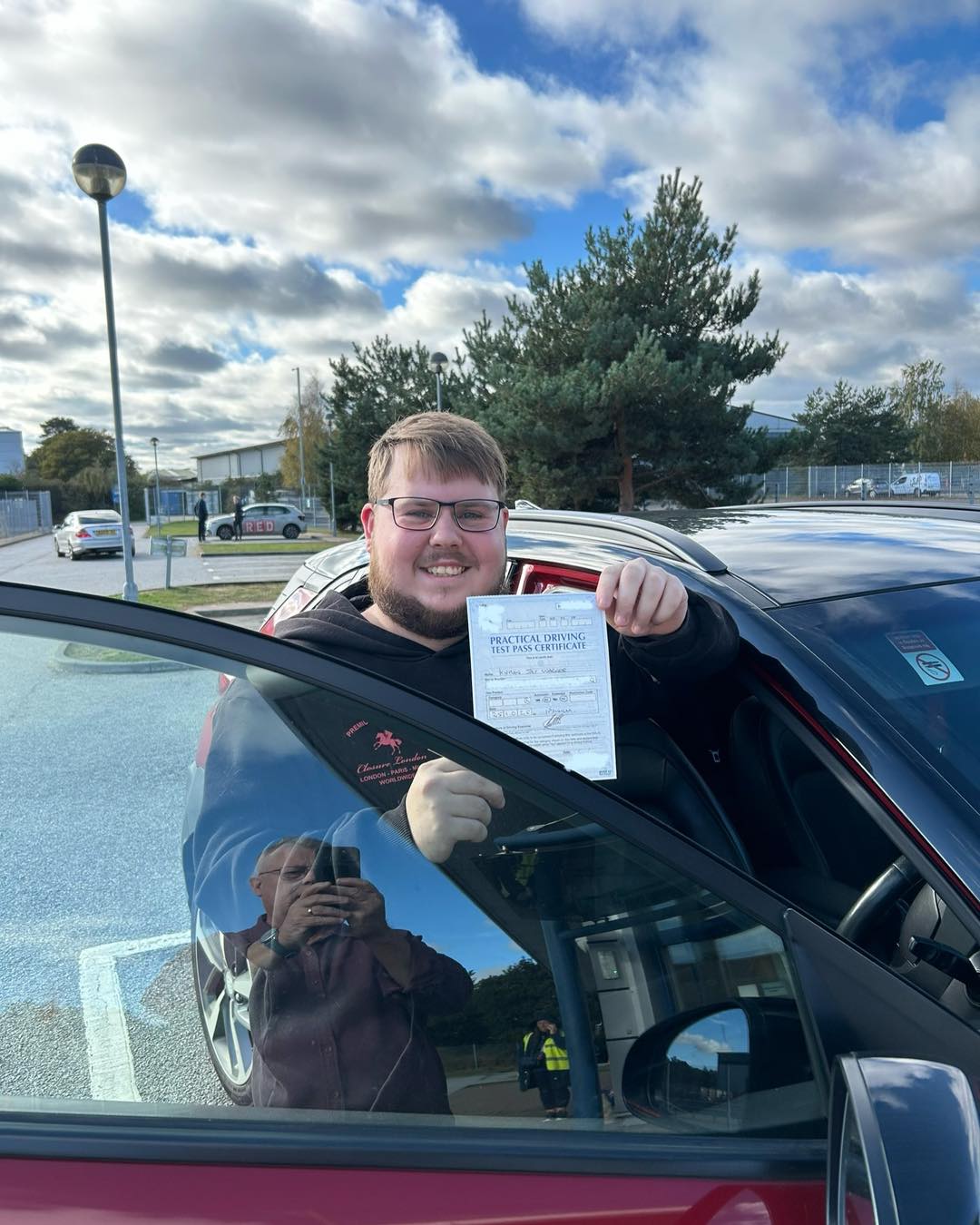Driving test pass