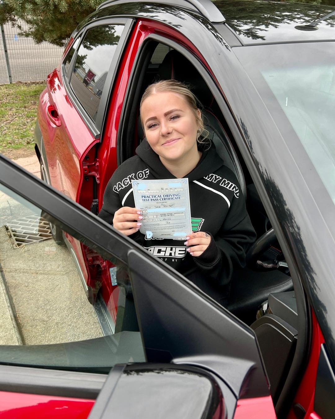Driving test pass