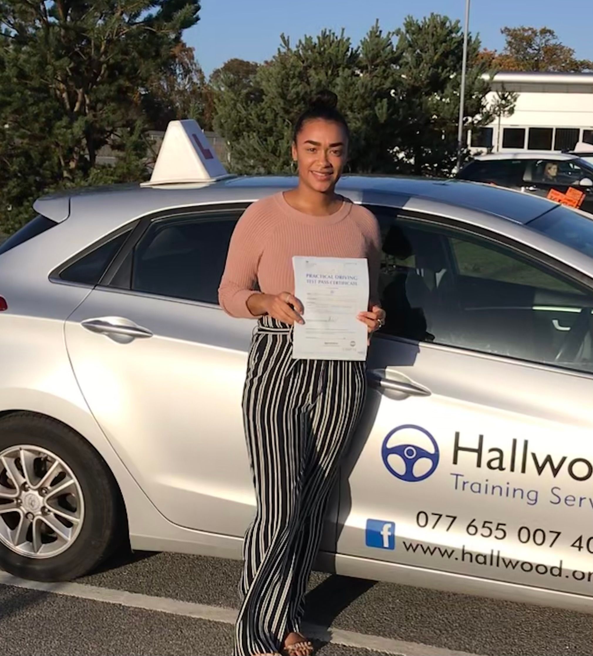 Driving test pass